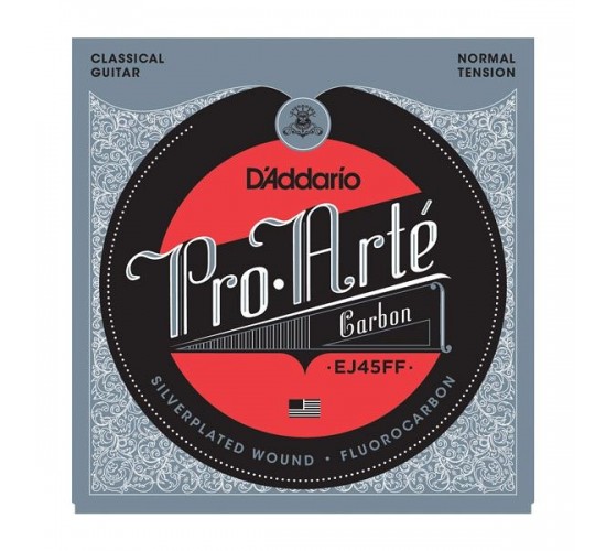 D'Addario EJ45FF Pro-Arte Carbon Комплект струн для классической гитары, нормальное натяжение