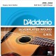 D'Addario EJ83L Gypsy Jazz Комплект струн для акустической гитары, шарики на концах, Light, 10-44