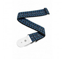 Planet Waves 50G05 Woven Ремень для гитары текстильный, без наплечника, рисунок «Hootenanny Blue»