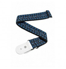 Planet Waves 50G05 Woven Ремень для гитары текстильный, без наплечника, рисунок «Hootenanny Blue»