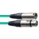 Stagg SMC3 CGR микрофонный шнур, xlr-xlr, длина 3 метра, цвет зеленый