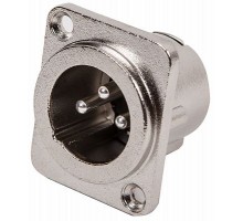 Force CFA-061 гнездо XLR «папа» для пультов, метал