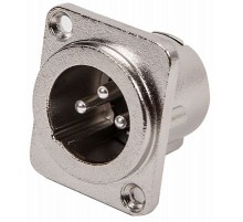 Force CFA-061 гнездо XLR «папа» для пультов, метал