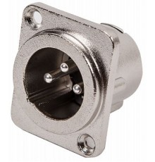 Force CFA-061 гнездо XLR «папа» для пультов, метал