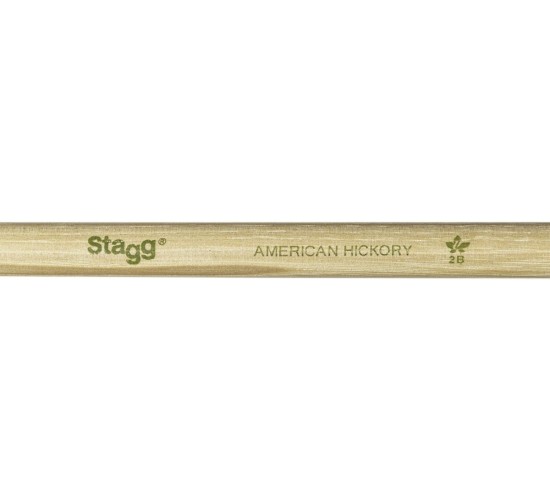Stagg SHV2B Барабанные палочки, Hickory, подобраны в пары по весу, цвету и звучанию, 2B