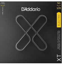 D'Addario XTB50105 Комплект струн для бас-гитары, никелированные, 50-105, с покрытием