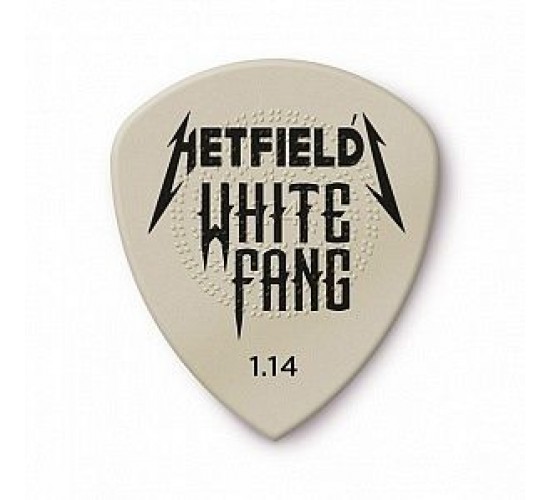 Dunlop White Fang (Hetfield) медиатор, толщина 1.14мм