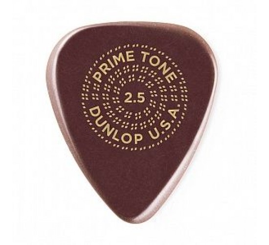 Dunlop Primetone Медиатор, толщина 2,5мм, гладкий, стандартный