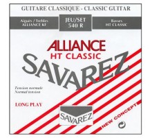 Savarez 540R Alliance HT Classic Red standard tension струны для кл. гитары нейлон