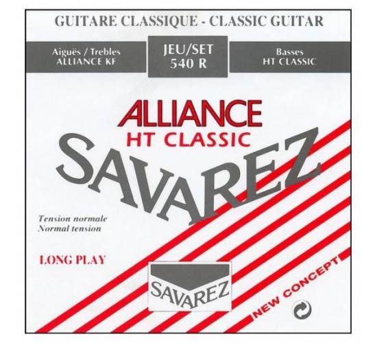 Savarez 540R Alliance HT Classic Red standard tension струны для кл. гитары нейлон