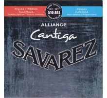 Savarez 510ARJ Alliance Cantiga Комплект струн для классической гитары, смешанное натяж, посеребр