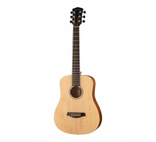 Parkwood S-Mini ADN акустическая гитара, дредноут 3/4, с чехлом