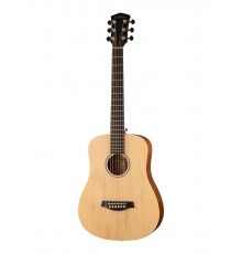 Parkwood S-Mini ADN акустическая гитара, дредноут 3/4, с чехлом