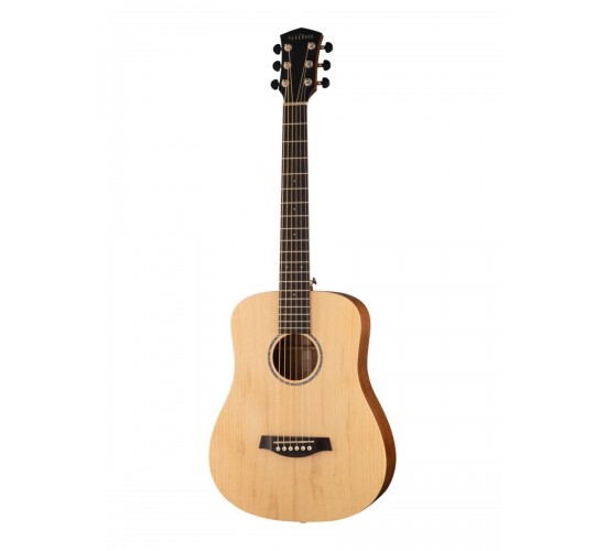 Parkwood S-Mini ADN акустическая гитара, дредноут 3/4, с чехлом