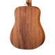 Parkwood S-Mini ADN акустическая гитара, дредноут 3/4, с чехлом