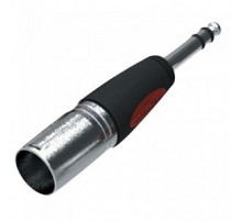 Soundking CXA007 переходник XLR штекер - 1/4" стерео Jack