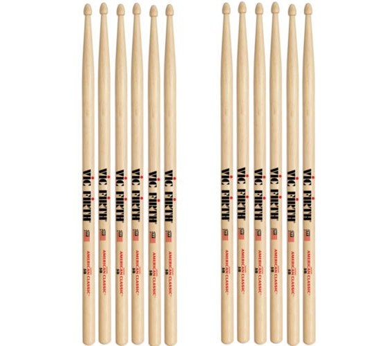Vic Firth Metal (CM) барабанные палочки, материал орех