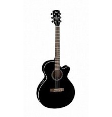 Cort SFX1F BK электроакустическая гитара, с вырезом, черная