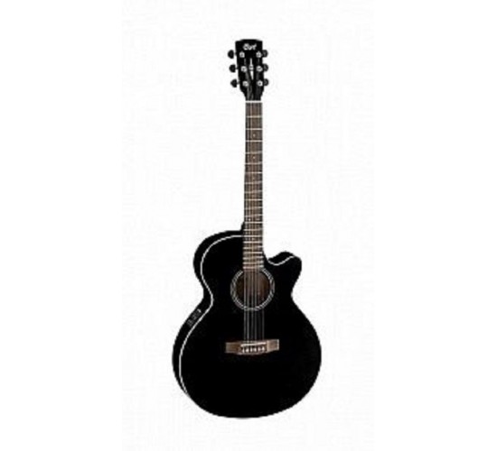 Cort SFX1F BK электроакустическая гитара, с вырезом, черная