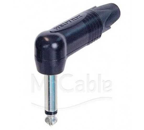 Neutrik NP2RX-D разъем 1/4" Jack 6.35 мм, профессиональный, угловой, моно (без индив. упак.)