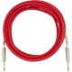 Fender 15 Original Instr. Cable FRD Fiesta Red инструментальный кабель, красный, длина 4.5м