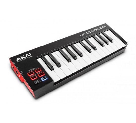 Akai LPK25 Wireless портативная беспроводная USB/MIDI-клавиатура