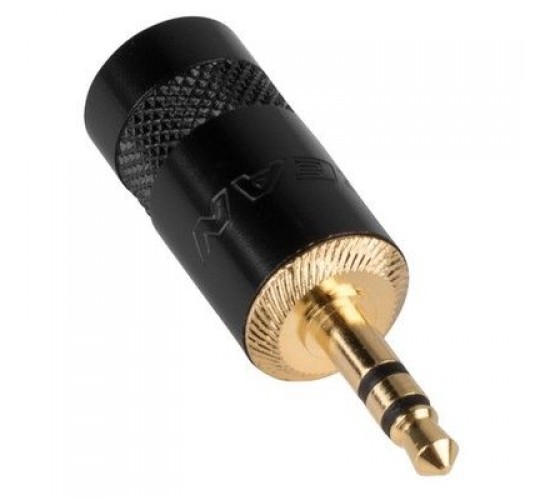 Rean NYS231BG-LL разъем кабельный 3-х контактный (stereo) <папа>, металл. хромированный корпус
