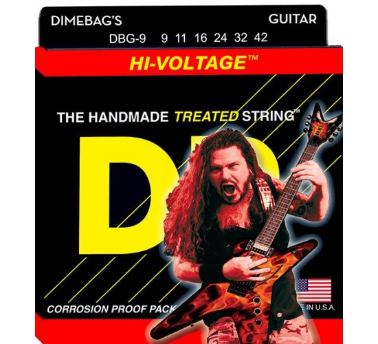 DR DBG-9 Dimebag Darrell комплект струн для электрогитары, 9-42