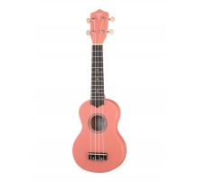 Listen LIS-100PINK Укулеле сопрано, розовый