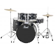 Pearl RS525SC/C31 акустическая барабанная установка ,цвет Jet Black (черный) (3 коробки)