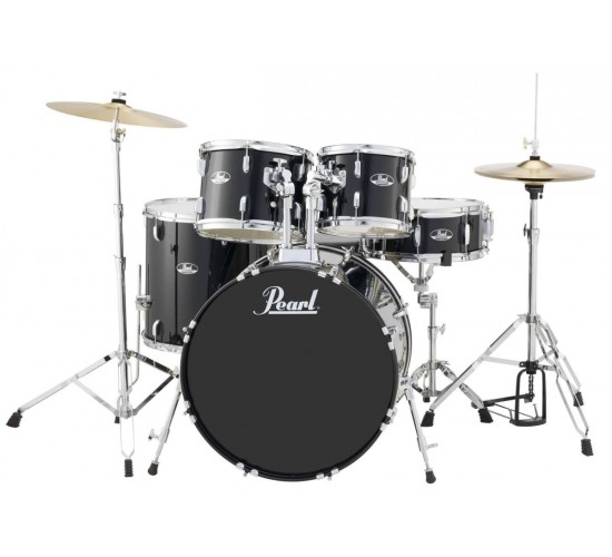 Pearl RS525SC/C31 акустическая барабанная установка ,цвет Jet Black (черный) (3 коробки)