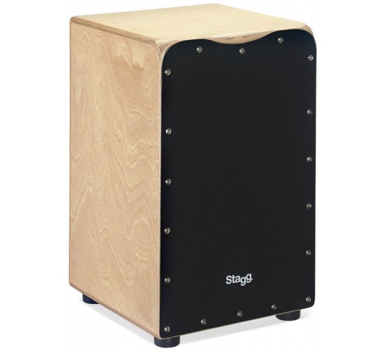 Stagg CAJ-50M BK деревянный кахон, цвет черный