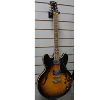 Реплика «Gibson ES335» электрогитара полуакустическая (1990е. - Корея) USED