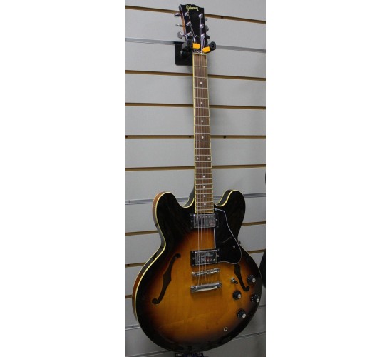 Реплика «Gibson ES335» электрогитара полуакустическая (1990е. - Корея) USED