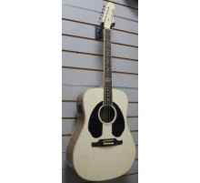 Fender Tony Alva Sonoran SE электроакустическая гитара, цвет белый USED
