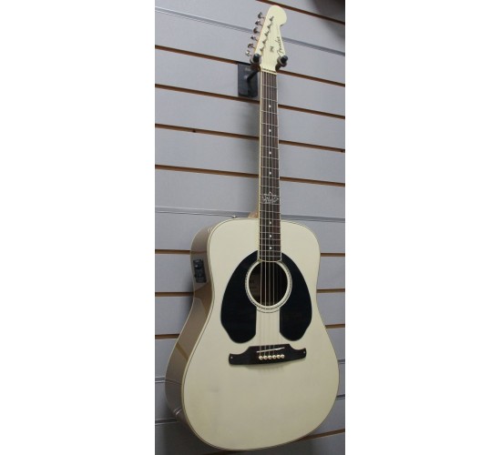 Fender Tony Alva Sonoran SE электроакустическая гитара, цвет белый USED