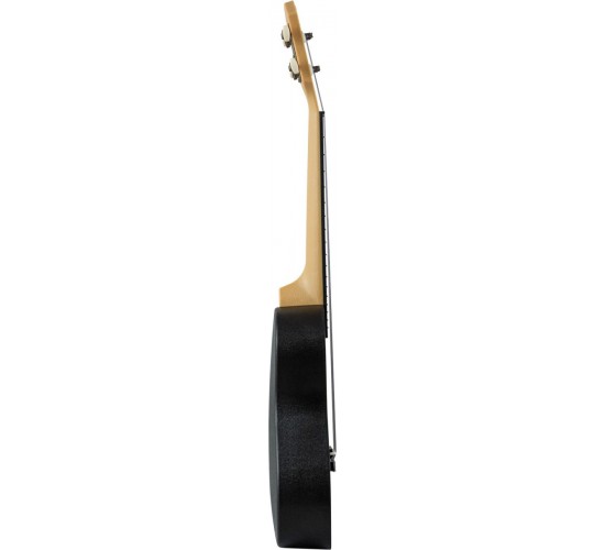 Terris PLUC 23 BK укулеле концерт, черный, пластик