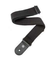 Planet Waves 50CT00 Cotton Ремень для гитары, хлопок, черный