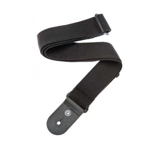 Planet Waves 50CT00 Cotton Ремень для гитары, хлопок, черный