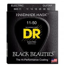 DR BKE-11 Extra Life Black Beauties струны для электрогитары 11-50