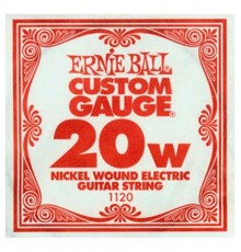 Ernie Ball 1120 струна для электро и акустических гитар. Сталь, калибр .020