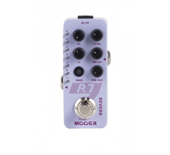 Mooer R7 Reverb цифровой ревербератор для гитары