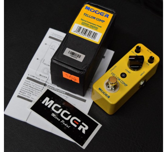 Mooer Yellow Comp гитарная педаль Компрессор