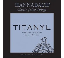 Hannabach 950MT TYTANIL Комплект струн для классической гитары титанил/посеребренные