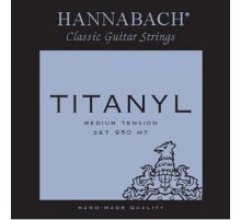 Hannabach 950MT TYTANIL Комплект струн для классической гитары титанил/посеребренные