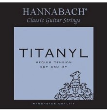 Hannabach 950MT TYTANIL Комплект струн для классической гитары титанил/посеребренные