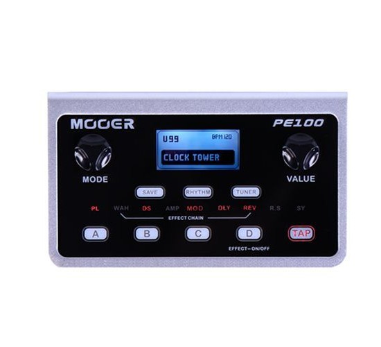 Mooer PE100 карманный гитарный процессор эффектов