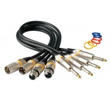 Rockcable RCL30385 D6 M Кабель XLR(M)-джек1/4, 5 метров