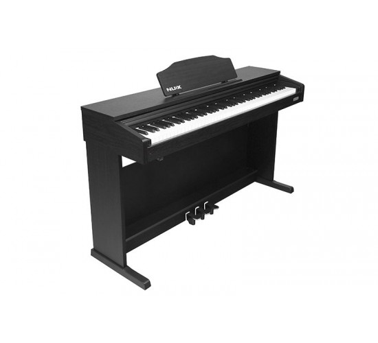 Nux WK-400 Цифровое пианино на стойке с педалями, темно-коричневое