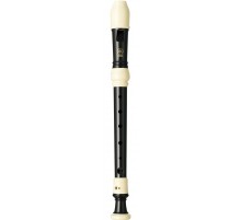 Yamaha YRS-31 блок-флейта сопрано, немецкая система, цвет коричневый, корпус ABS
